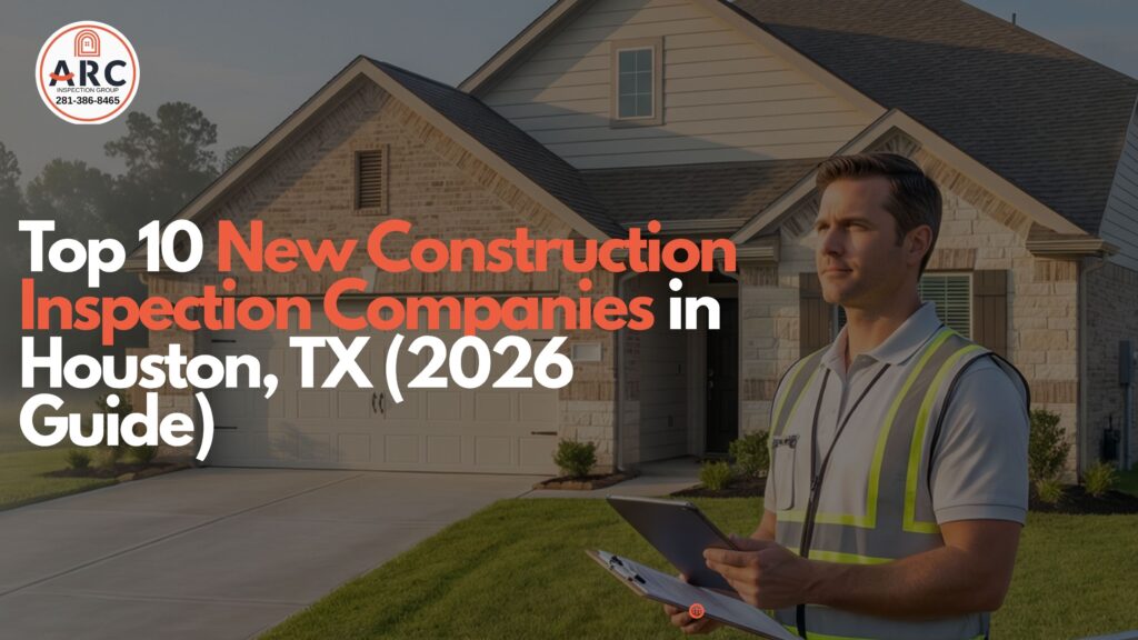 Top 10 New Construction Inspection Companies in Houston, TX (2026 Guide)