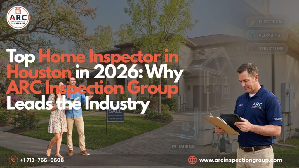 Top Home Inspector in Houston in 2026: Why ARC Inspection Group Leads the Industry