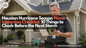 Houston Hurricane Season Home Inspection Checklist: 10 Things to Check Before the Next Storm